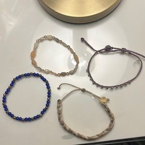 pura vida bracelets 4 pack